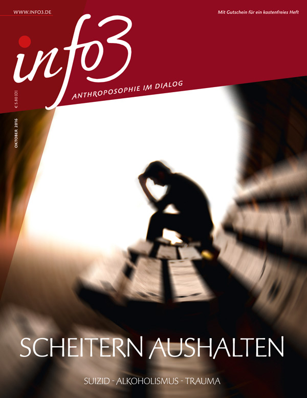 Scheitern aushalten. Zeitschrift Info3, Ausgabe Oktober 2016