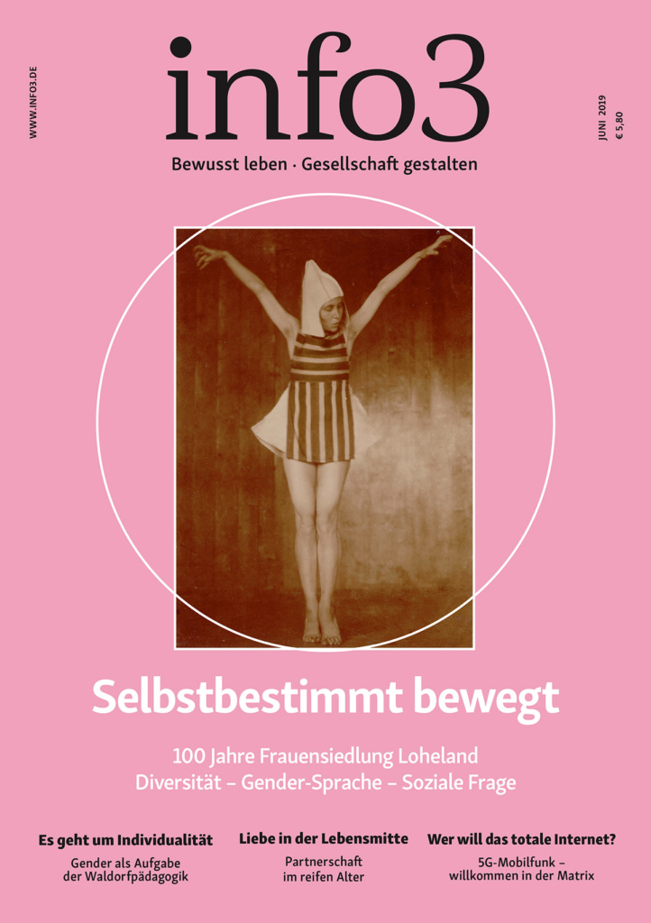 Zeitschrift info3, Ausgabe Juni 2019. © Info3 Verlag