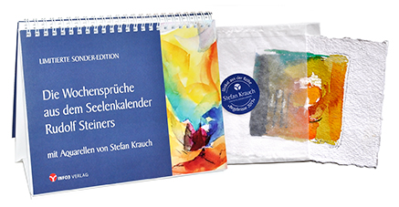 Sonderedition: Die Wochensprüche aus dem Seelenkalender Rudolf Steiners. © Info3 Verlag
